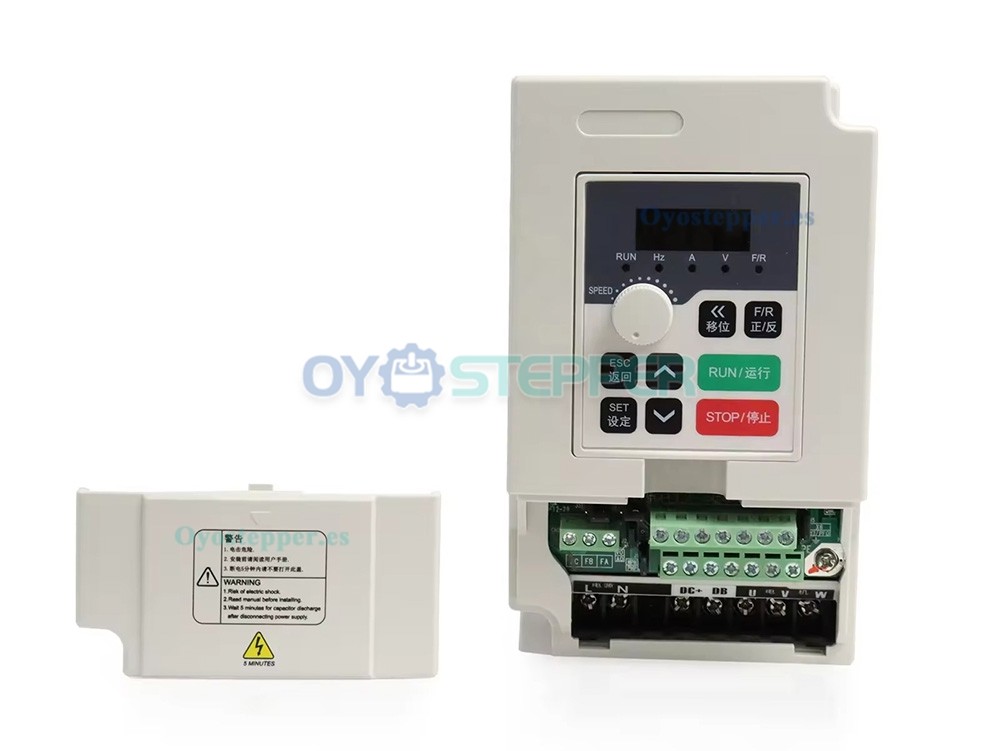 Kit de husillo CNC de 1,5kW 110V/220V con VFD soporte de 80mm y bomba de agua de 80W